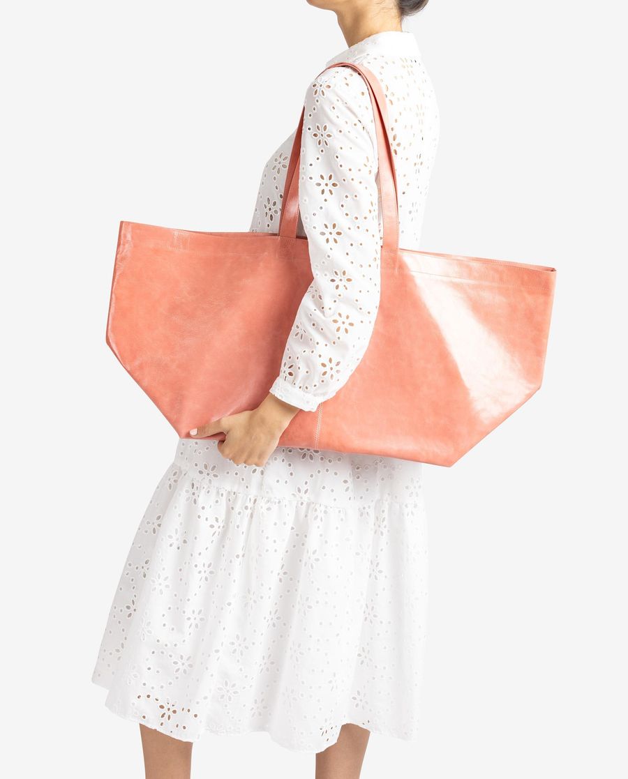 Unisa Mujer Maxi bolso en charol - Rosa