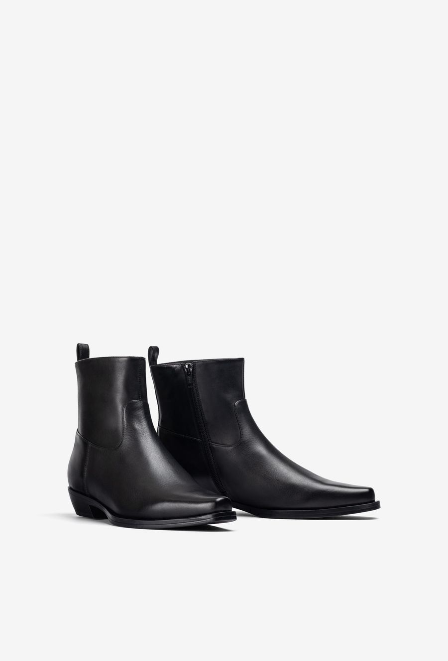 Unisa Mujer Botín plano cowboy - Negro