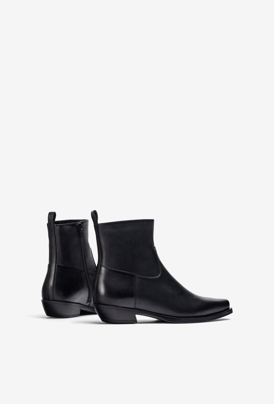 Unisa Mujer Botín plano cowboy - Negro