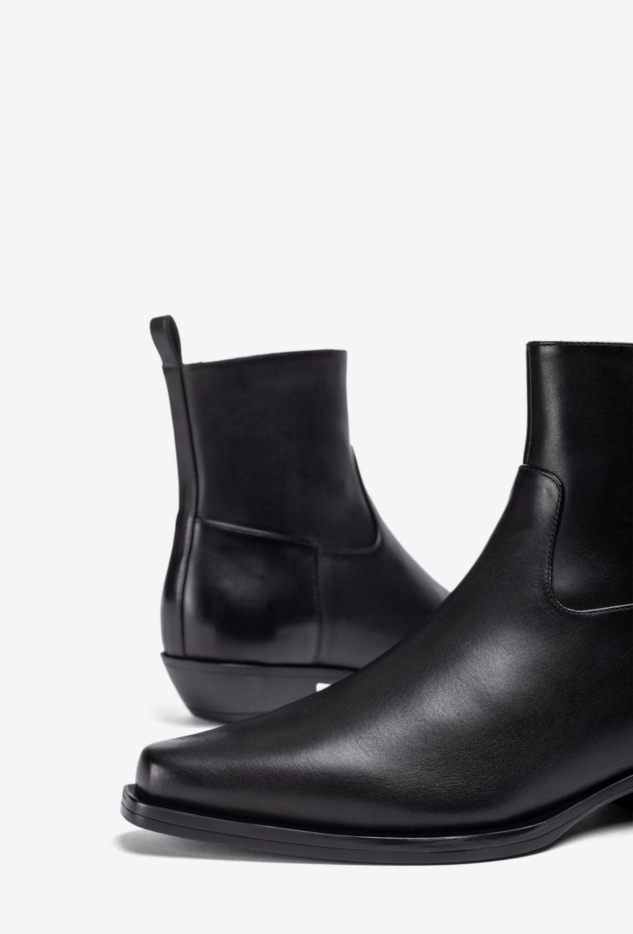 Unisa Mujer Botín plano cowboy - Negro