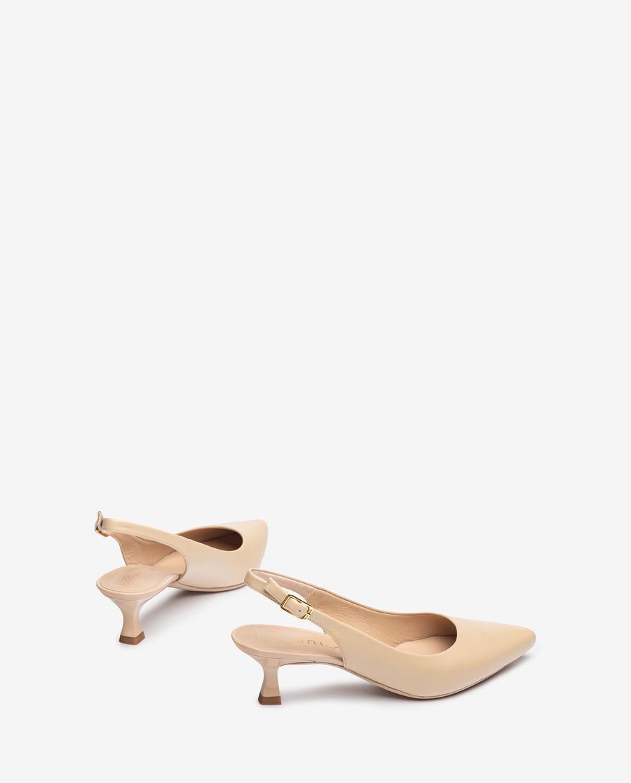 Unisa Mujer Destalonado con tacón pintado - Beige