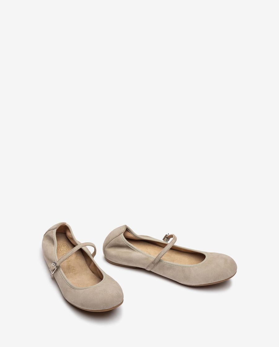 Unisa Mujer Bailarina con correa - Beige