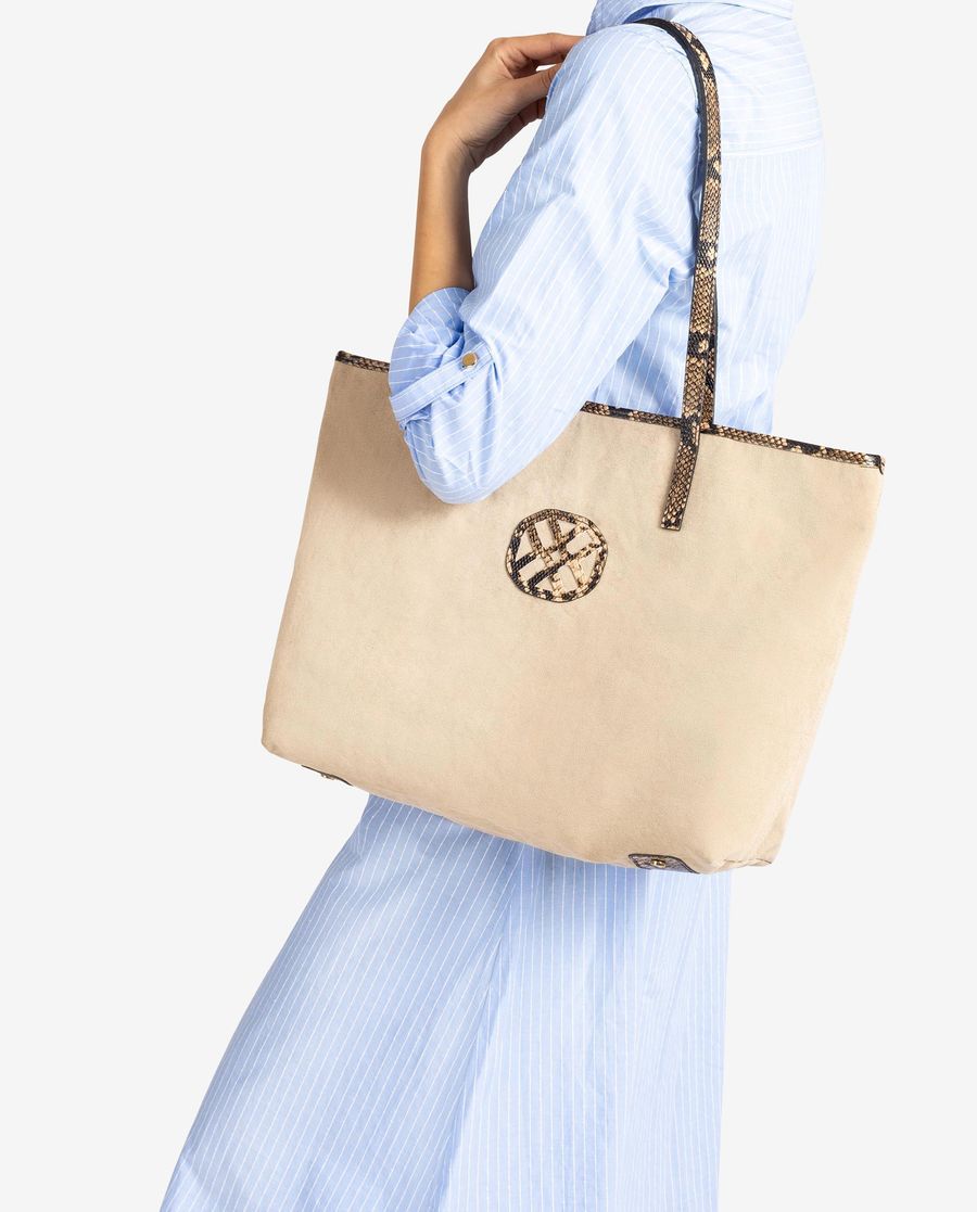 Unisa Mujer Bolso shopper en Ecolino - Marrón