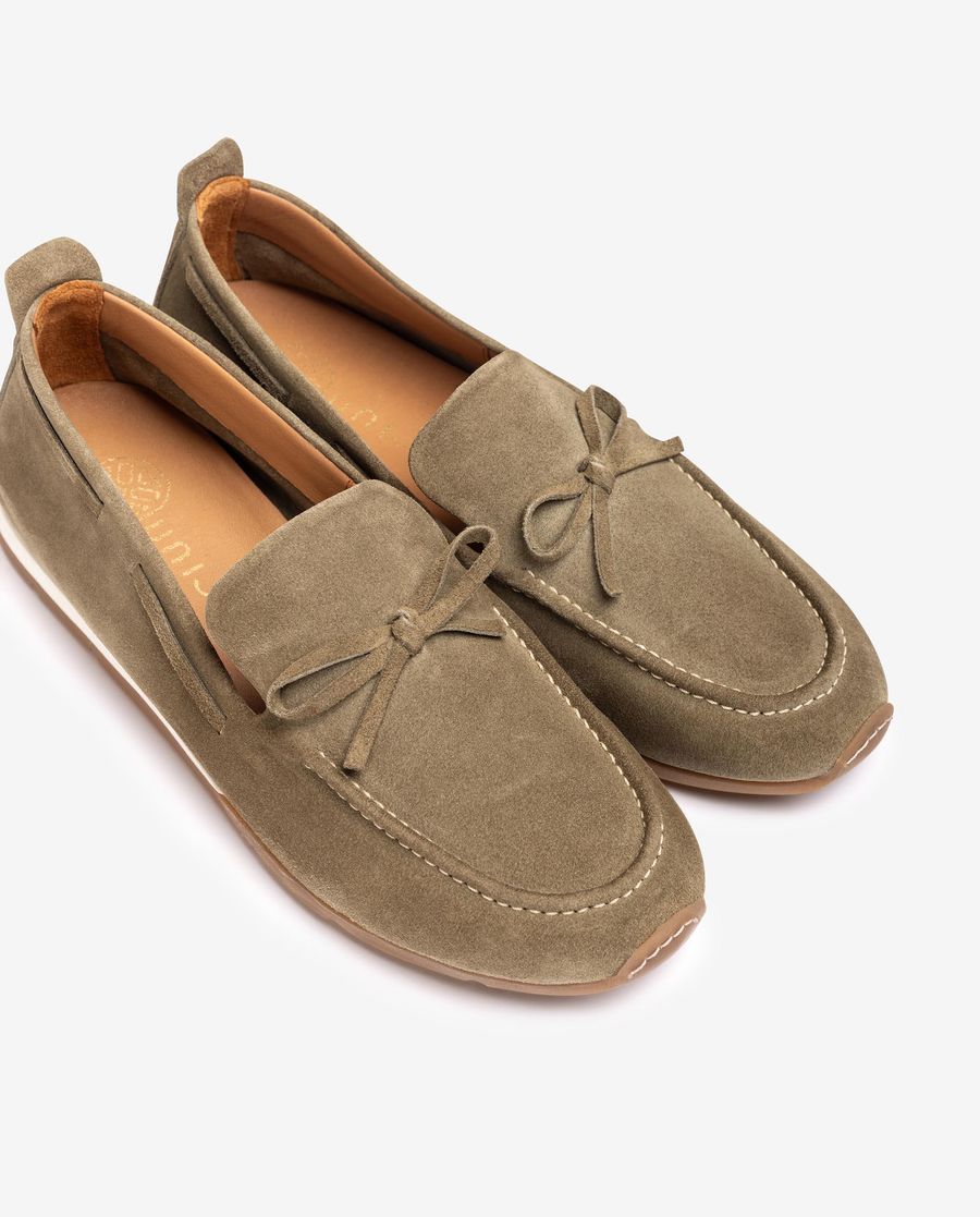 Unisa Mujer Mocasín estilo náutico - Verde