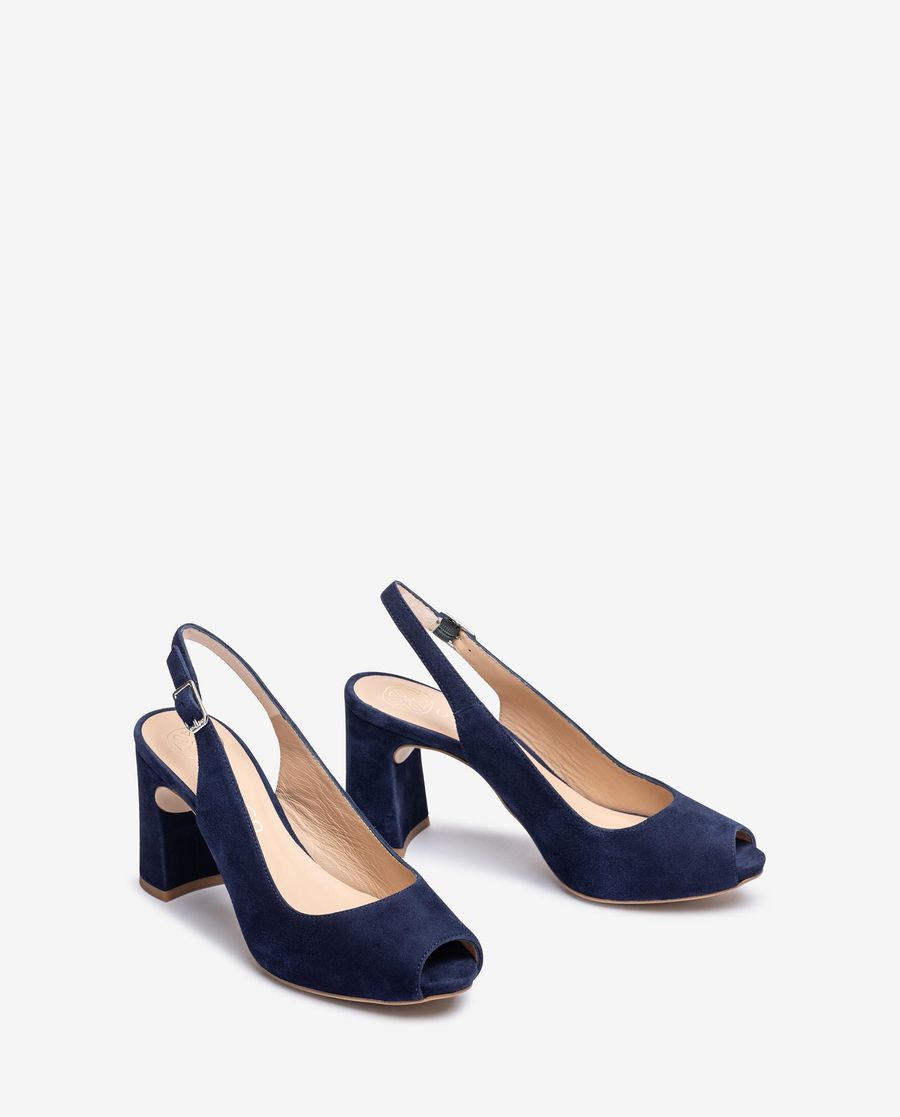 Unisa Mujer Peep-toe destalonado - Azul