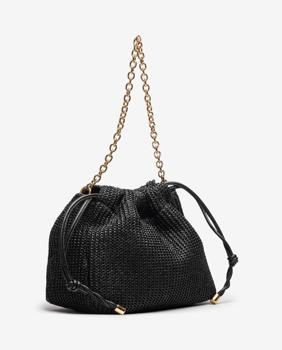 Unisa Mujer Bolso mediano fruncido - Negro