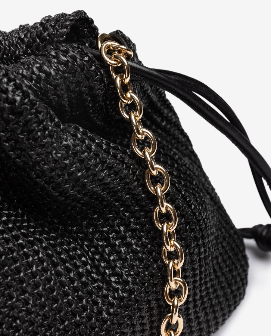 Unisa Mujer Bolso mediano fruncido - Negro