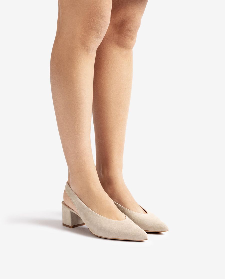 Unisa Mujer Destalonado de punta fina - Beige