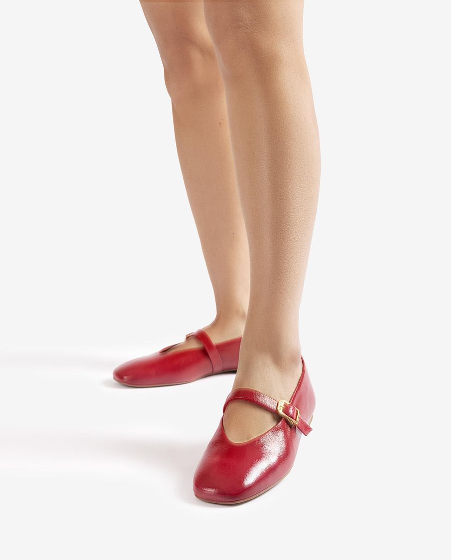 Unisa Mujer Bailarina con correa - Rojo