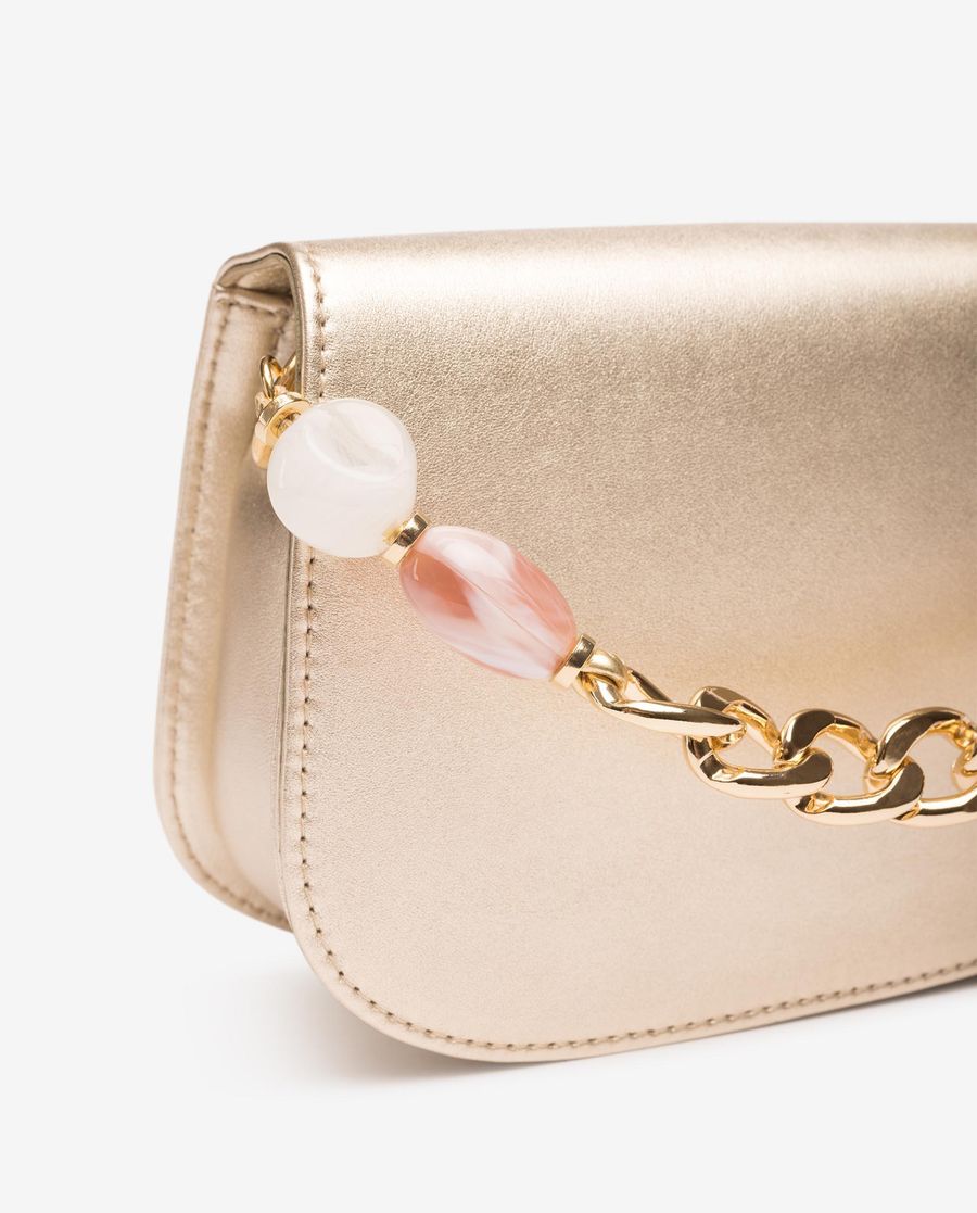 Unisa Mujer Bolos de mano con cadena y adorno - Oro