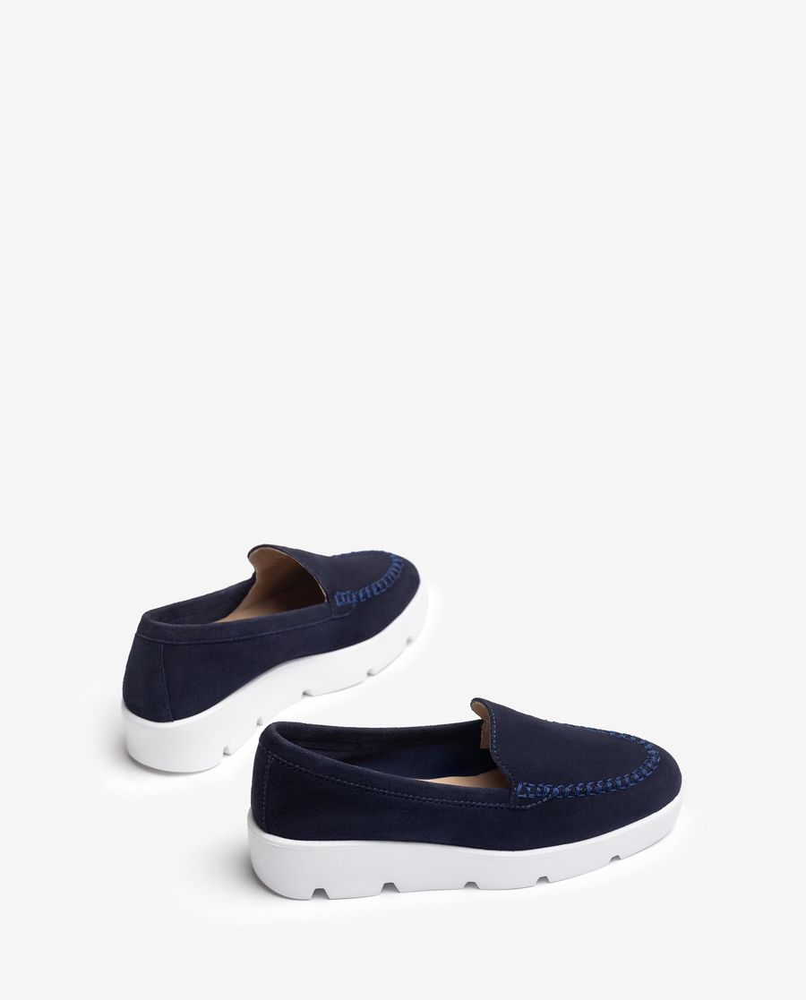 Unisa Mujer Mocasín con plataforma - Azul