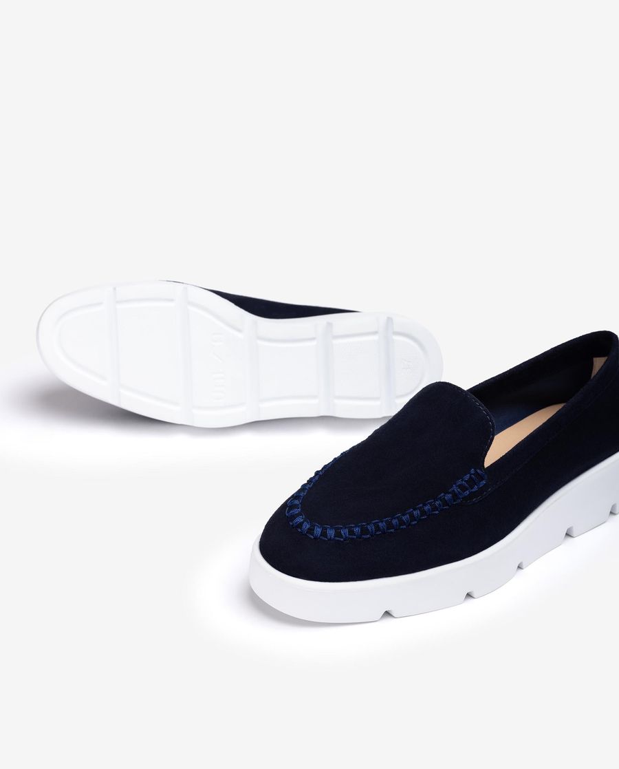 Unisa Mujer Mocasín con plataforma - Azul