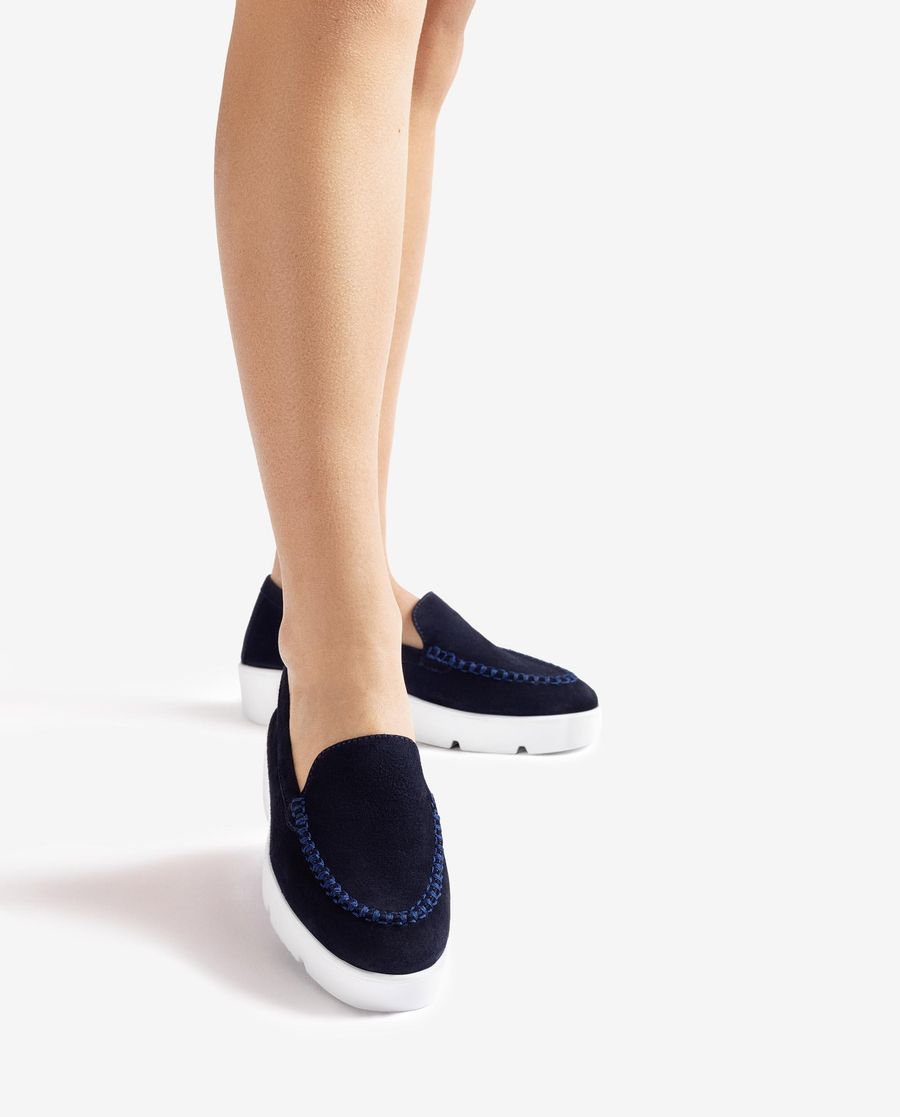 Unisa Mujer Mocasín con plataforma - Azul