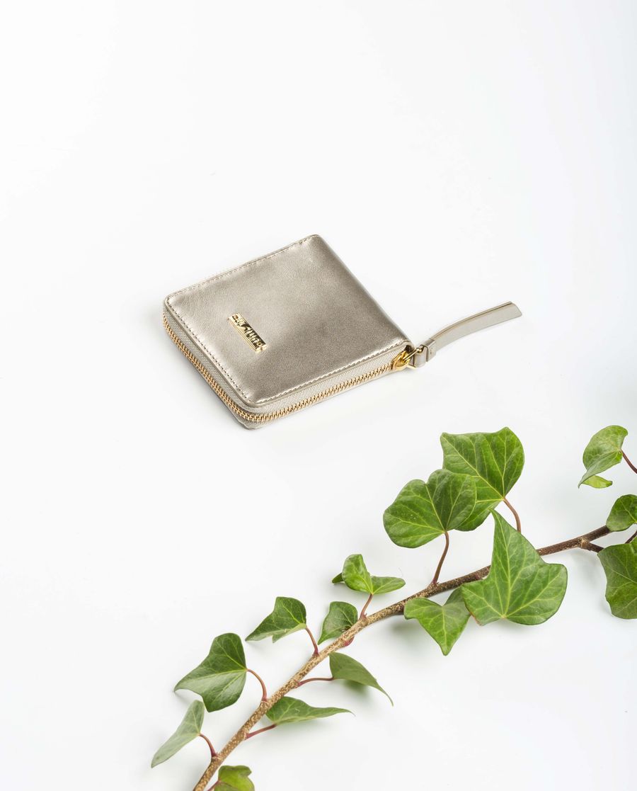 Unisa Mujer Cartera piel con cremallera - Oro