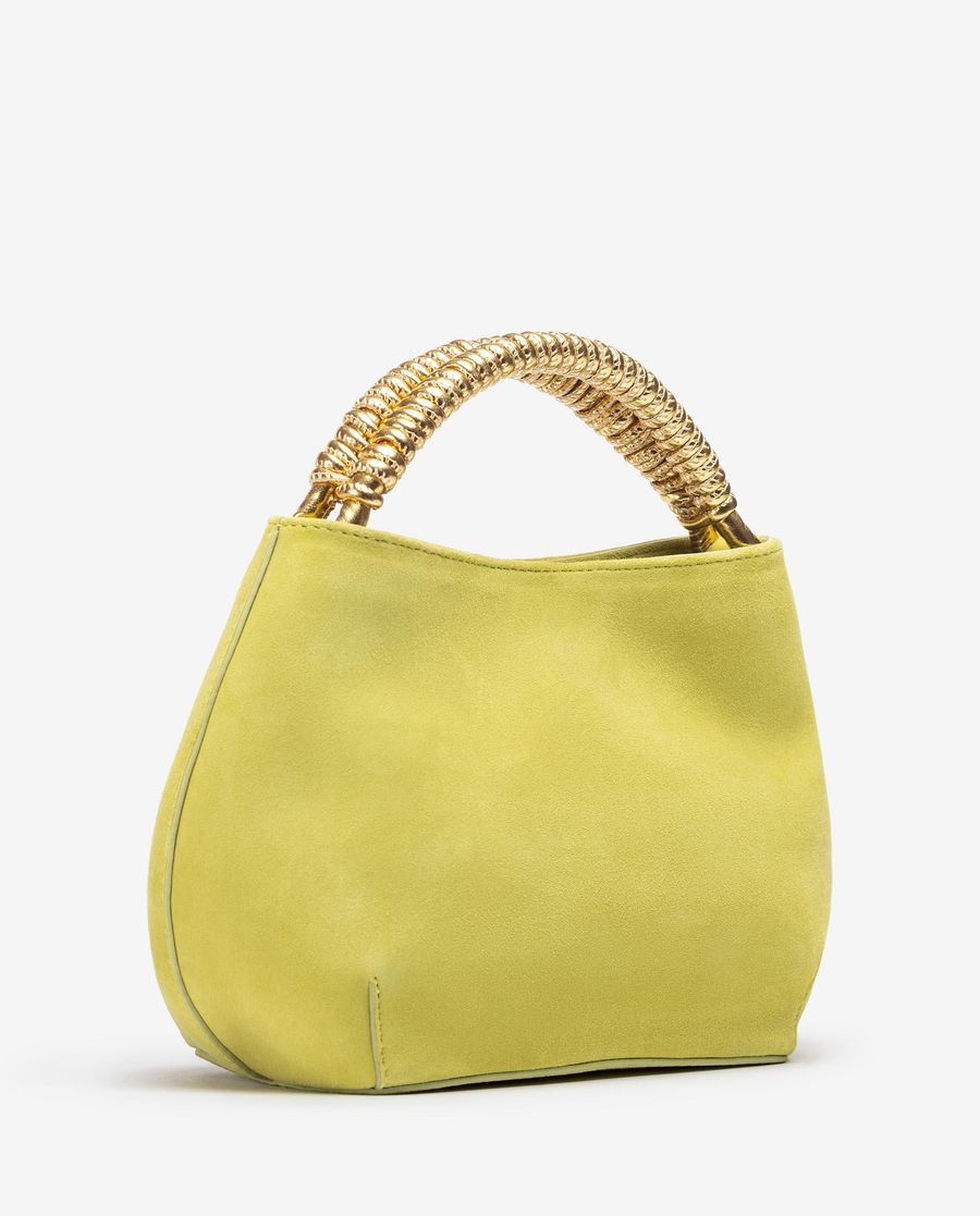 Unisa Mujer Bolso de mano con asa en espiral - Verde