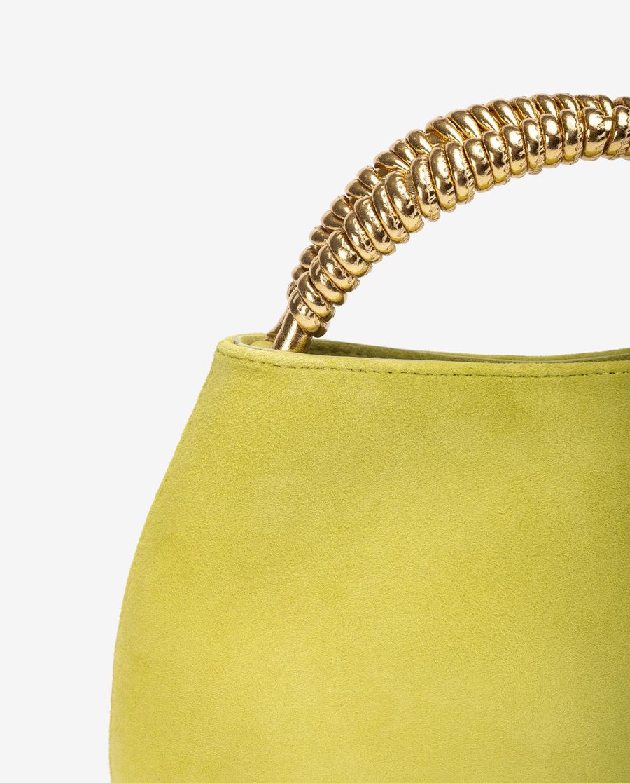 Unisa Mujer Bolso de mano con asa en espiral - Verde