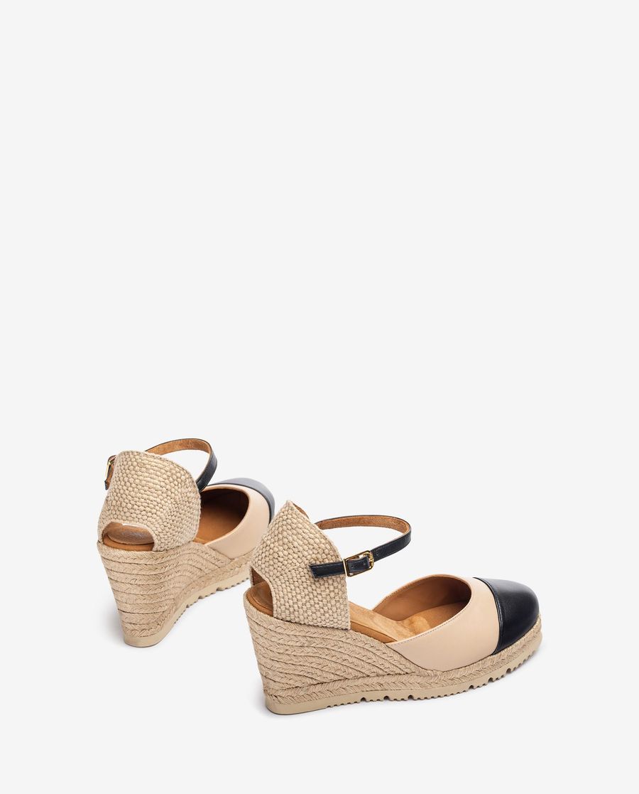 Unisa Mujer Alpargata con puntera - Beige