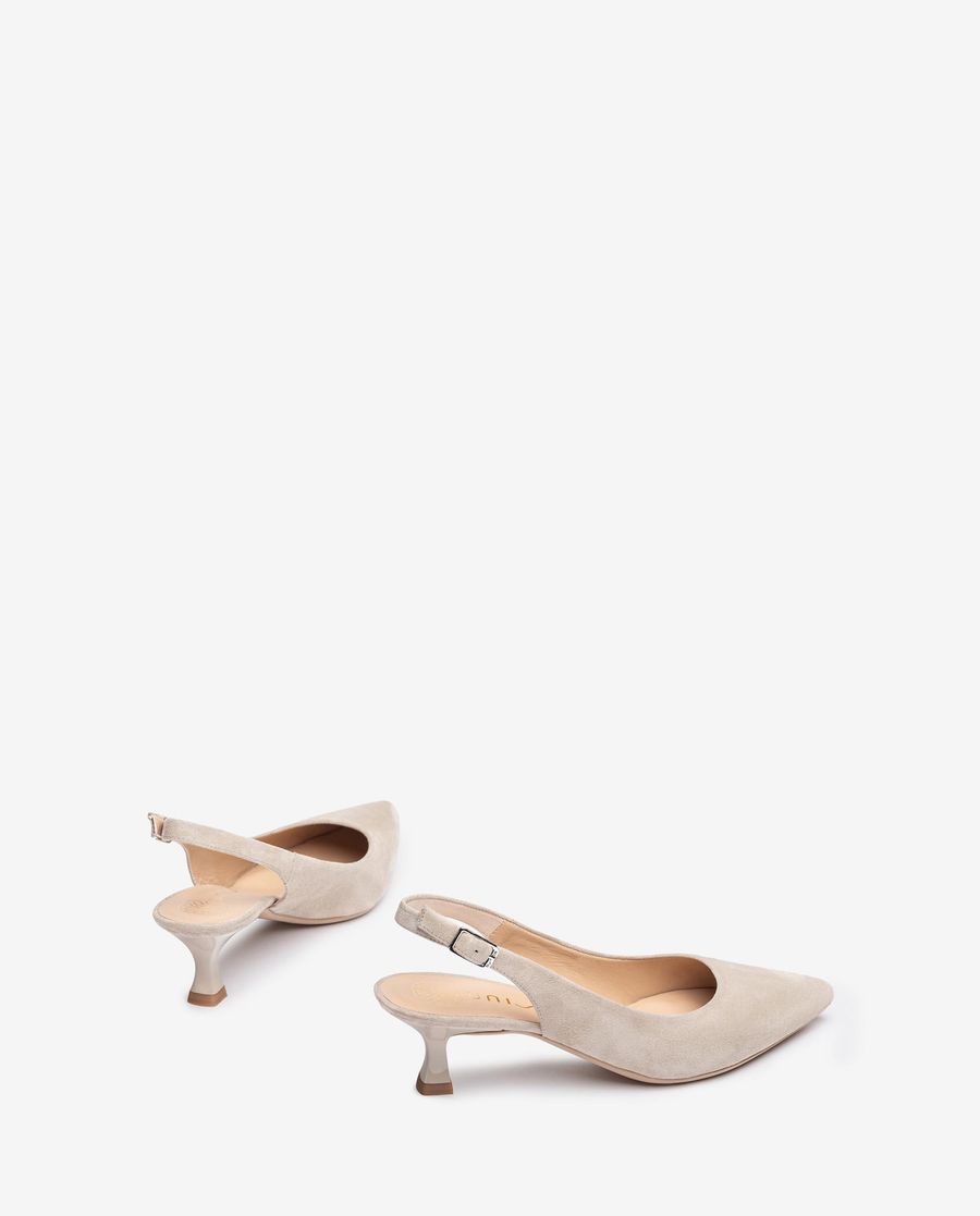 Unisa Mujer Destalonado con tacón pintado - Beige