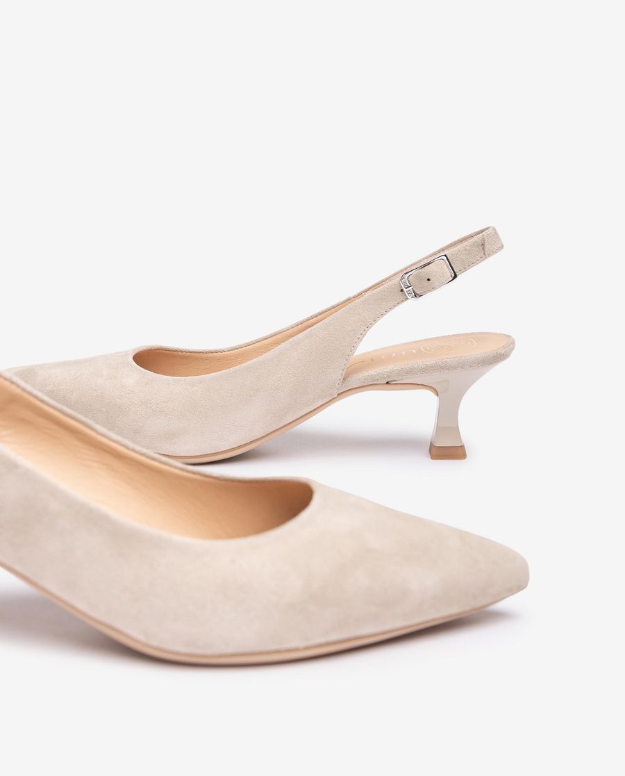 Unisa Mujer Destalonado con tacón pintado - Beige