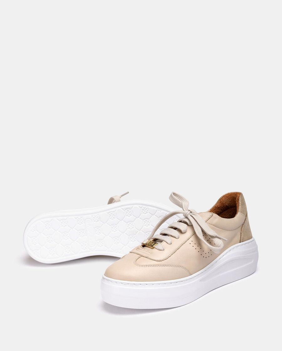 Unisa Mujer Deportivo con maxi-suela - Beige