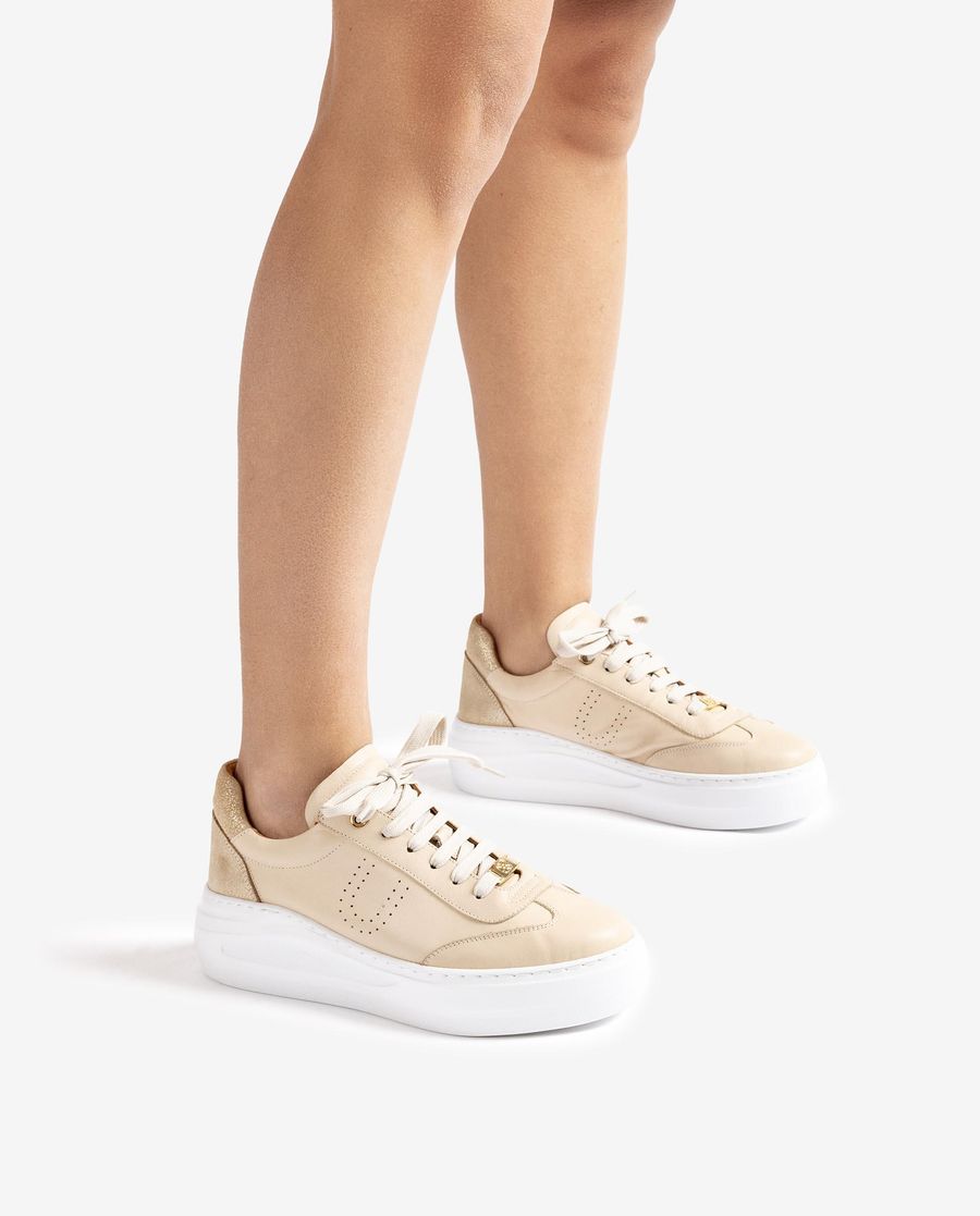 Unisa Mujer Deportivo con maxi-suela - Beige