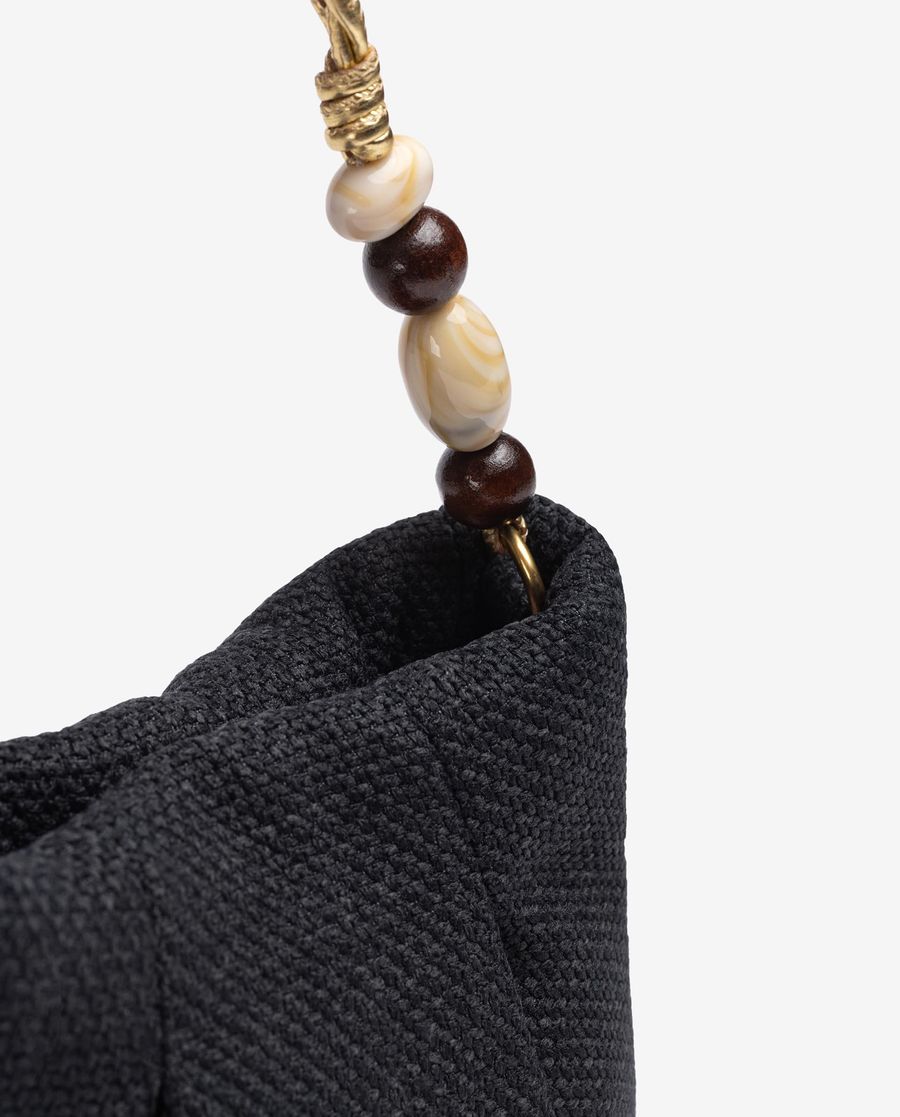 Unisa Mujer Bolso de mano con adorno en asas - Negro