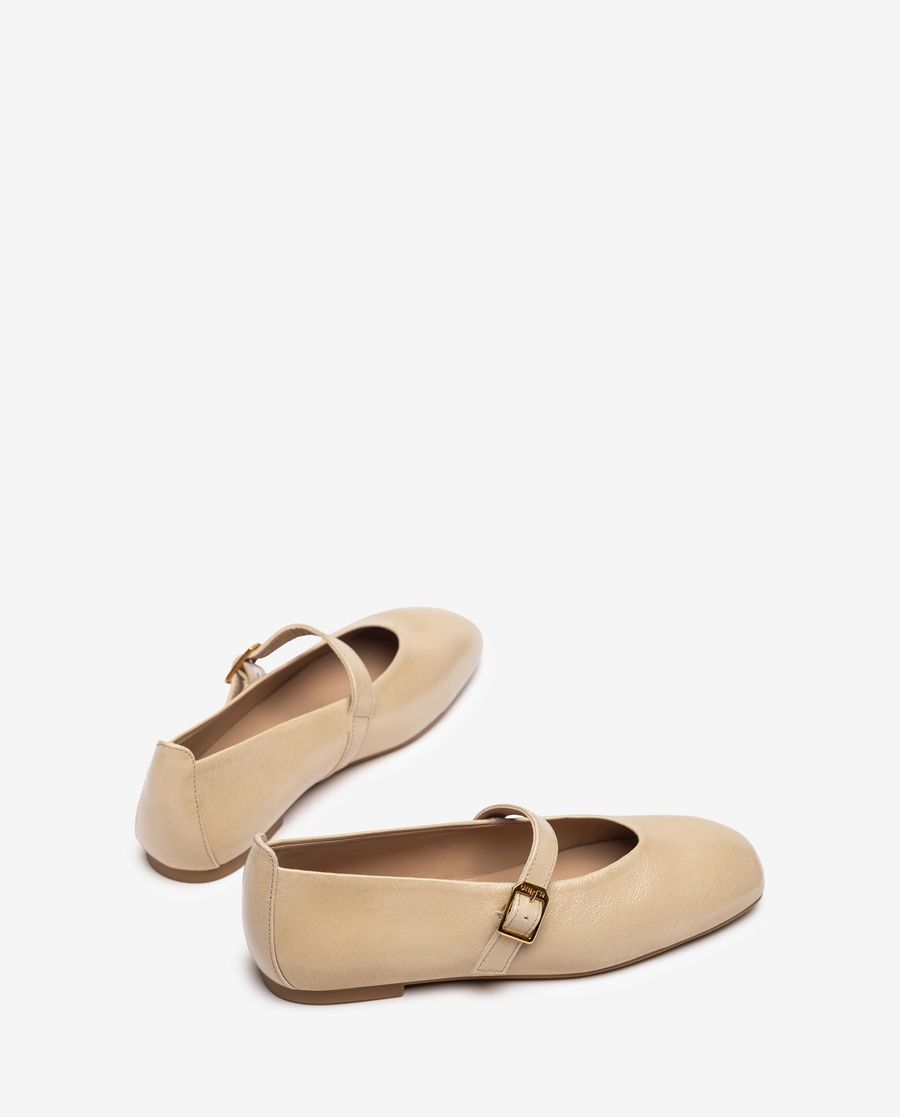 Unisa Mujer Bailarina con correa - Beige