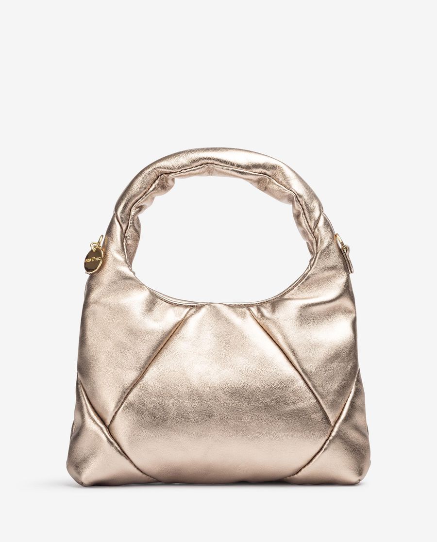 Unisa Mujer Bolso de mano fabricado en piel metalizada - Bronce