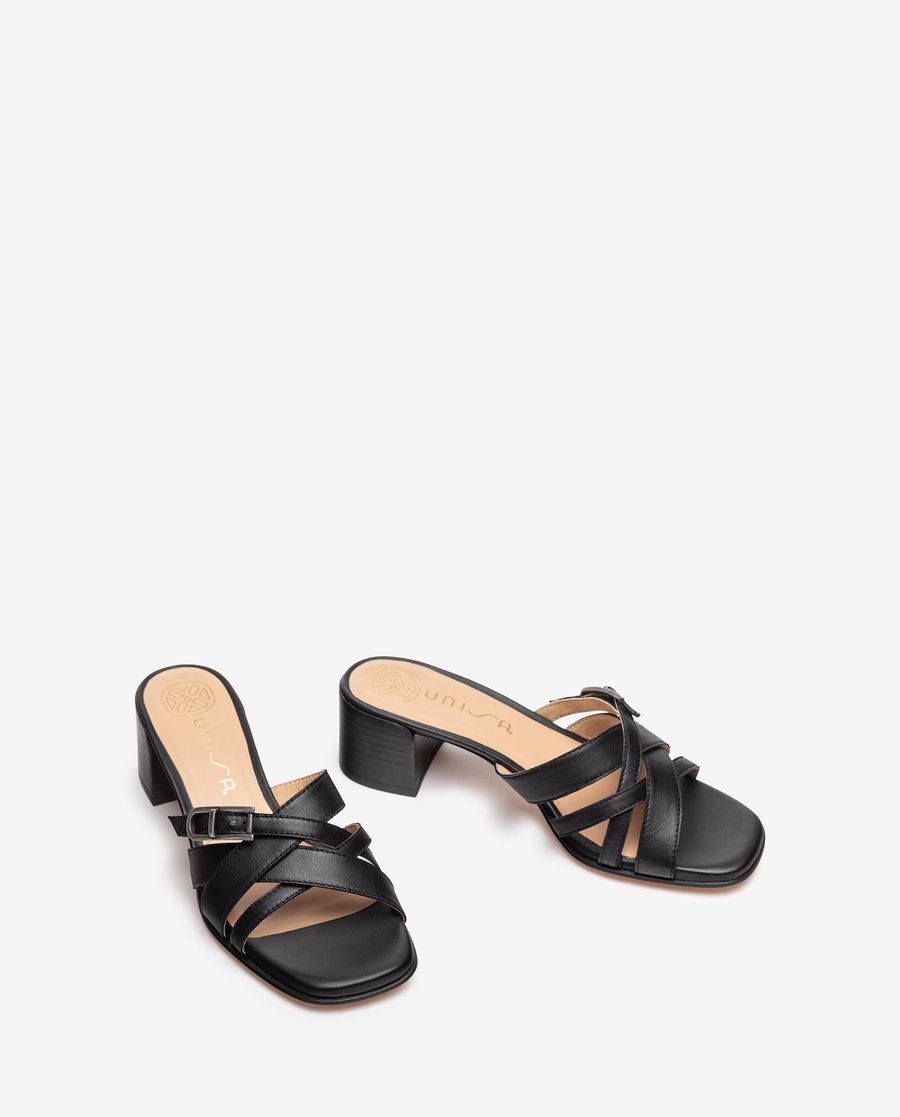 Unisa Mujer Sandalia con tiras - Negro