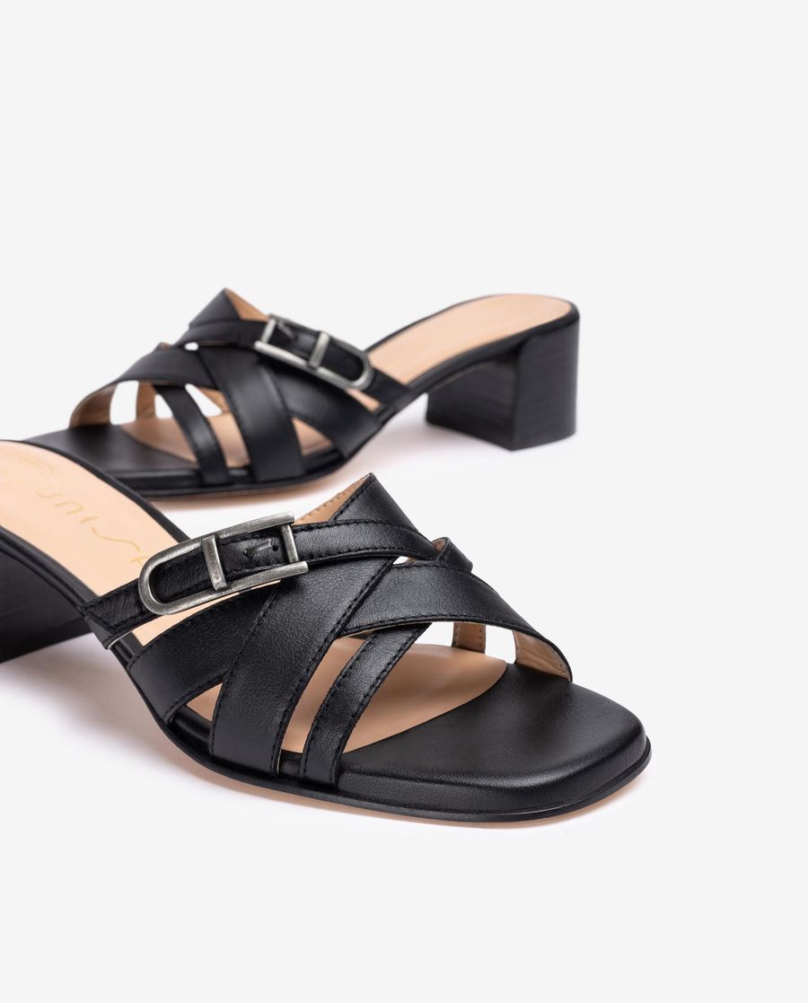 Unisa Mujer Sandalia con tiras - Negro