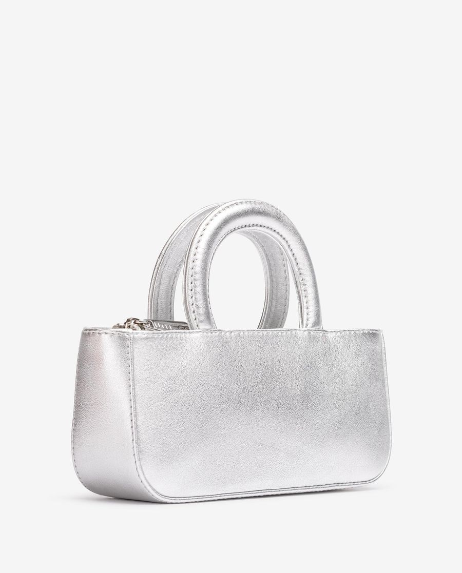 Unisa Mujer Bolso pequeño con asas redondas - Plata
