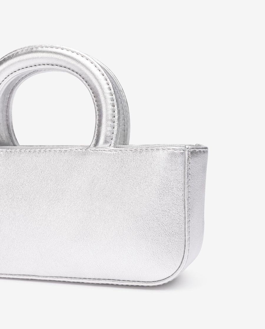 Unisa Mujer Bolso pequeño con asas redondas - Plata