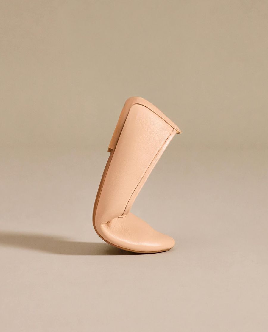 Unisa Mujer Bailarina de punta redonda - Beige