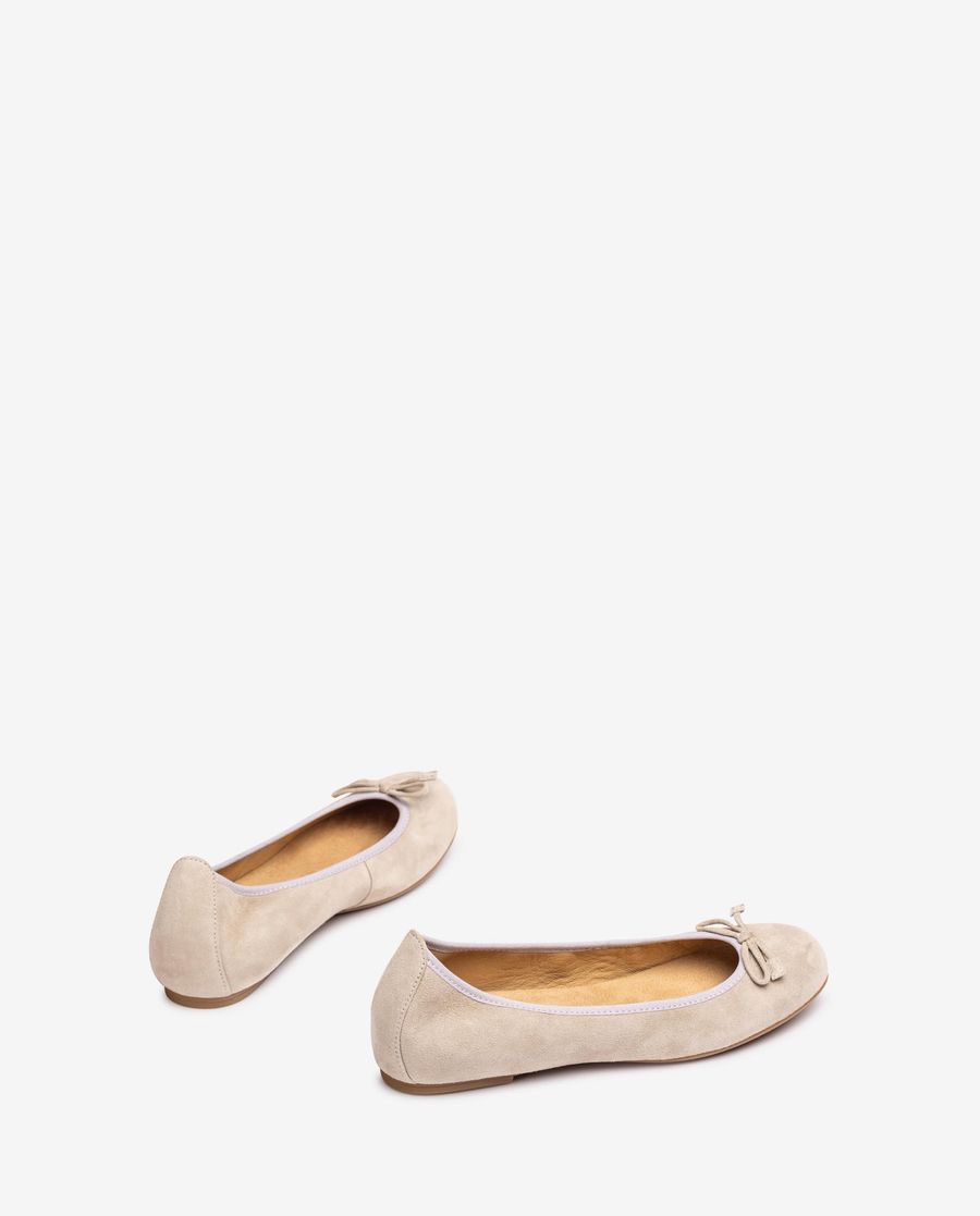 Unisa Mujer Bailarina de punta redonda - Beige