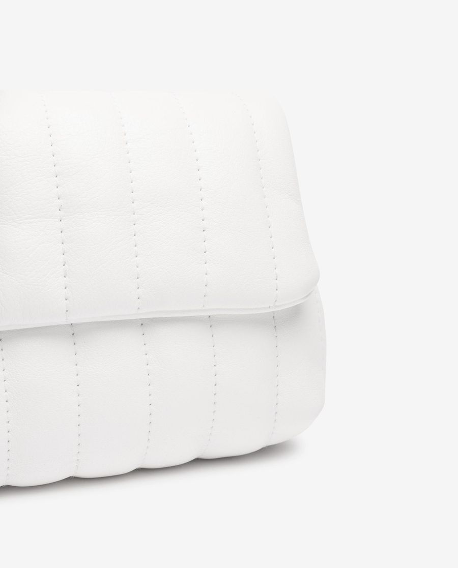 Unisa Mujer Bolso pequeño acolchado - Blanco