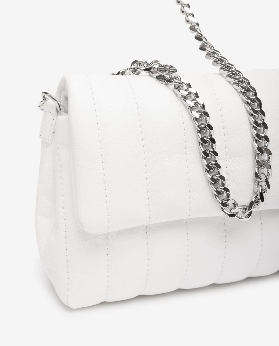 Unisa Mujer Bolso pequeño acolchado - Blanco