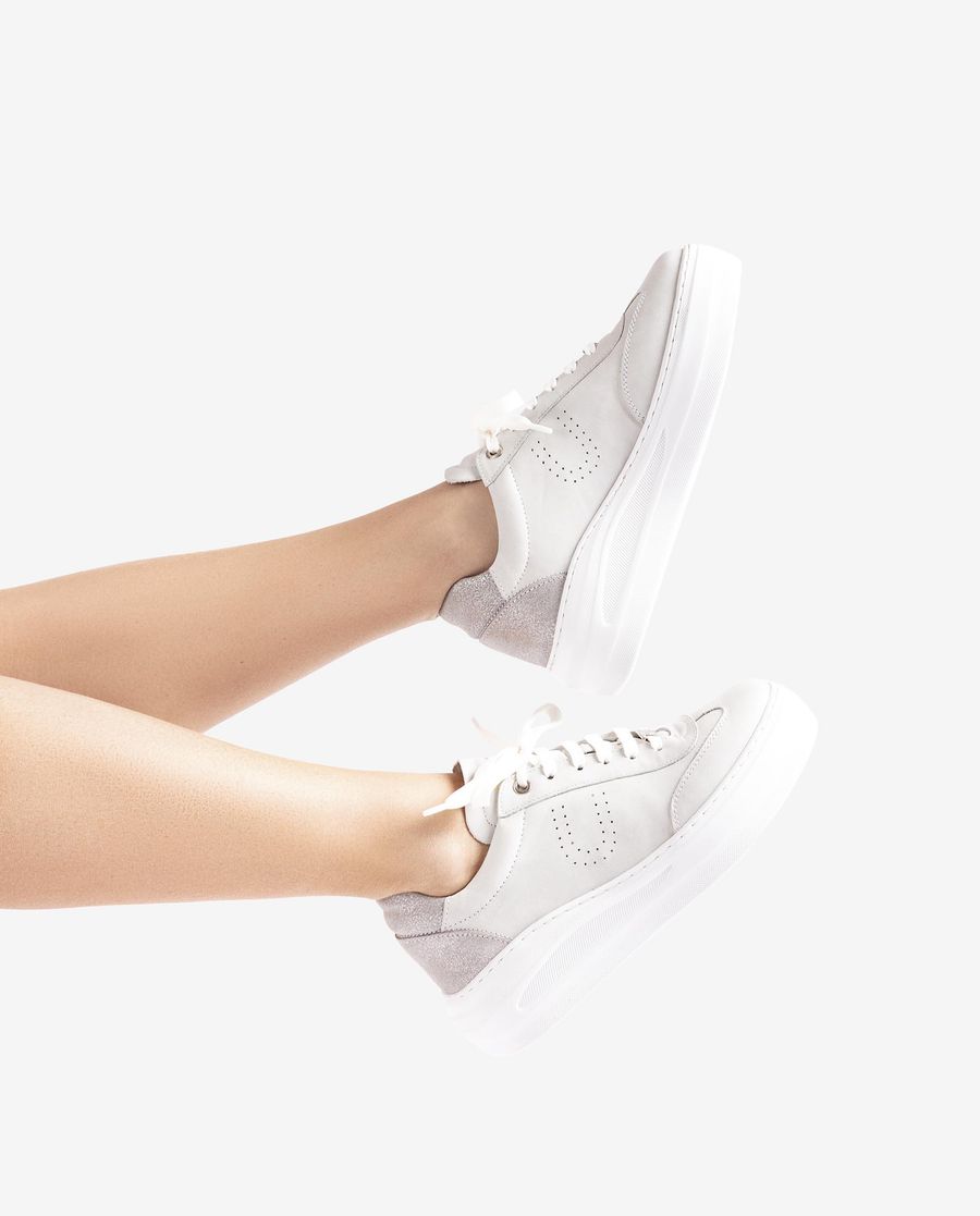 Unisa Mujer Deportivo con maxi-suela - Blanco