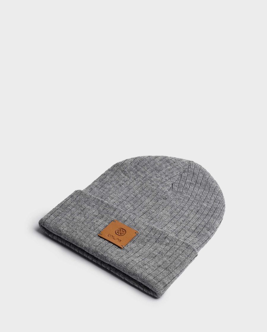 Unisa Mujer Gorro de punto reciclado - Gris