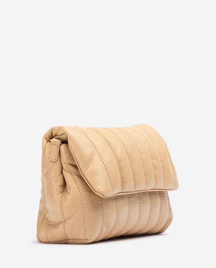 Unisa Mujer Bolso pequeño acolchado - Beige