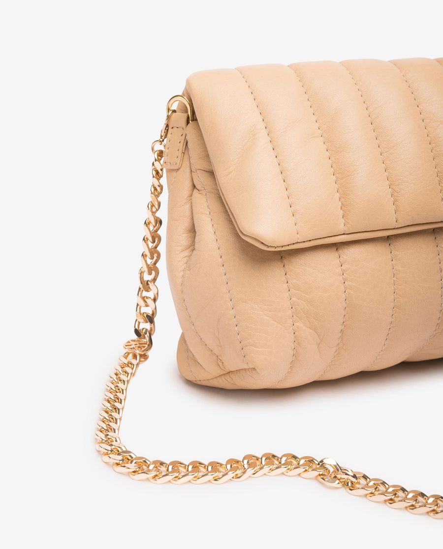 Unisa Mujer Bolso pequeño acolchado - Beige