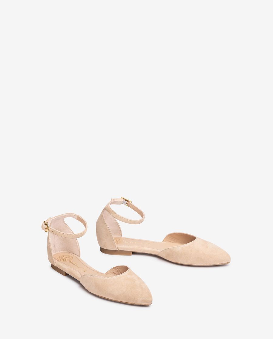Unisa Mujer Bailarina pala-talón - Beige