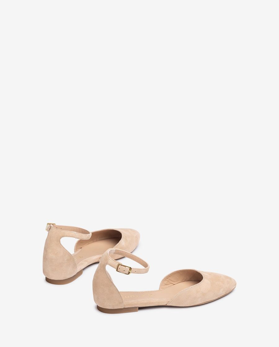 Unisa Mujer Bailarina pala-talón - Beige