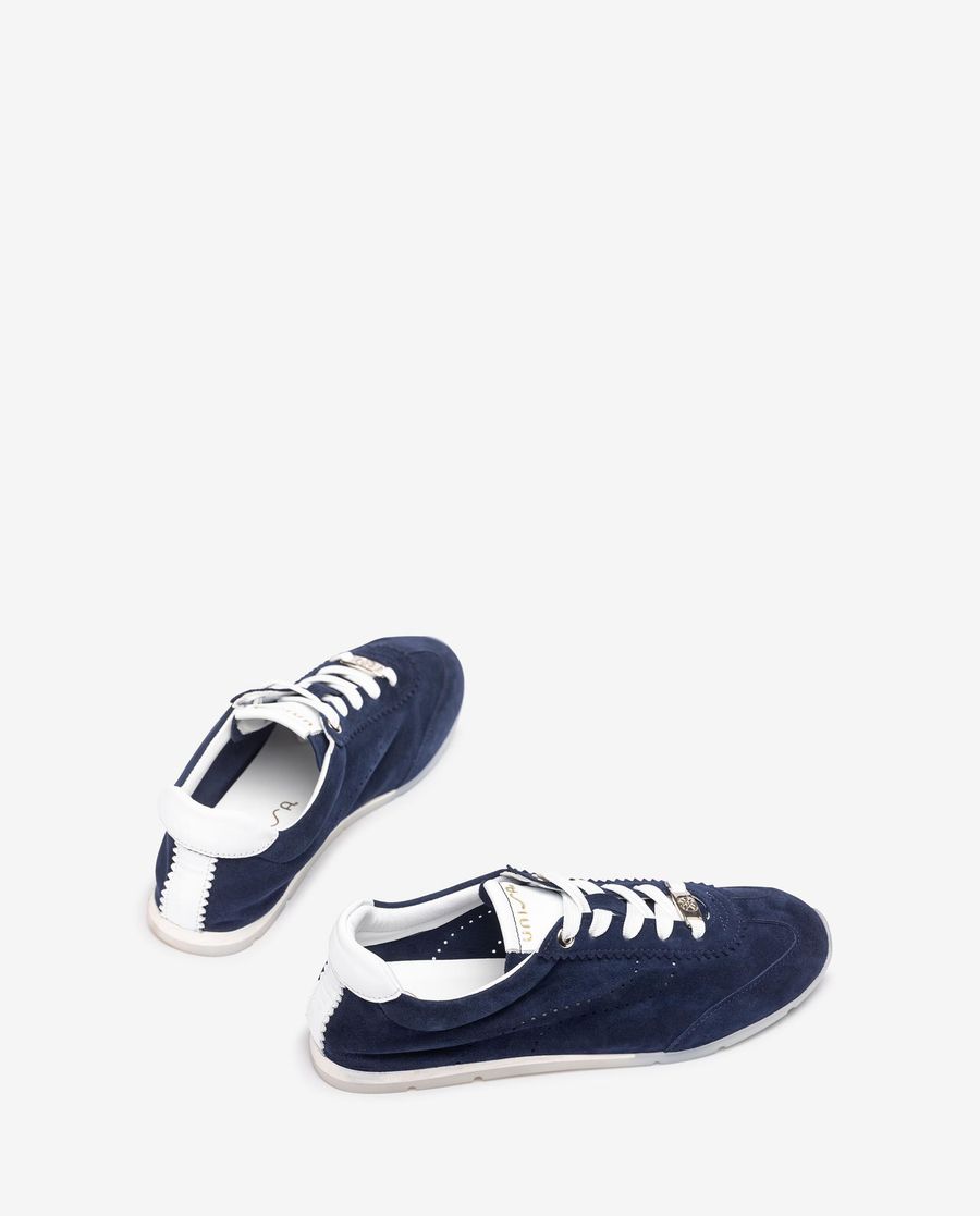 Unisa Mujer Deportivo con plantilla extraíble - Denim / Blanco