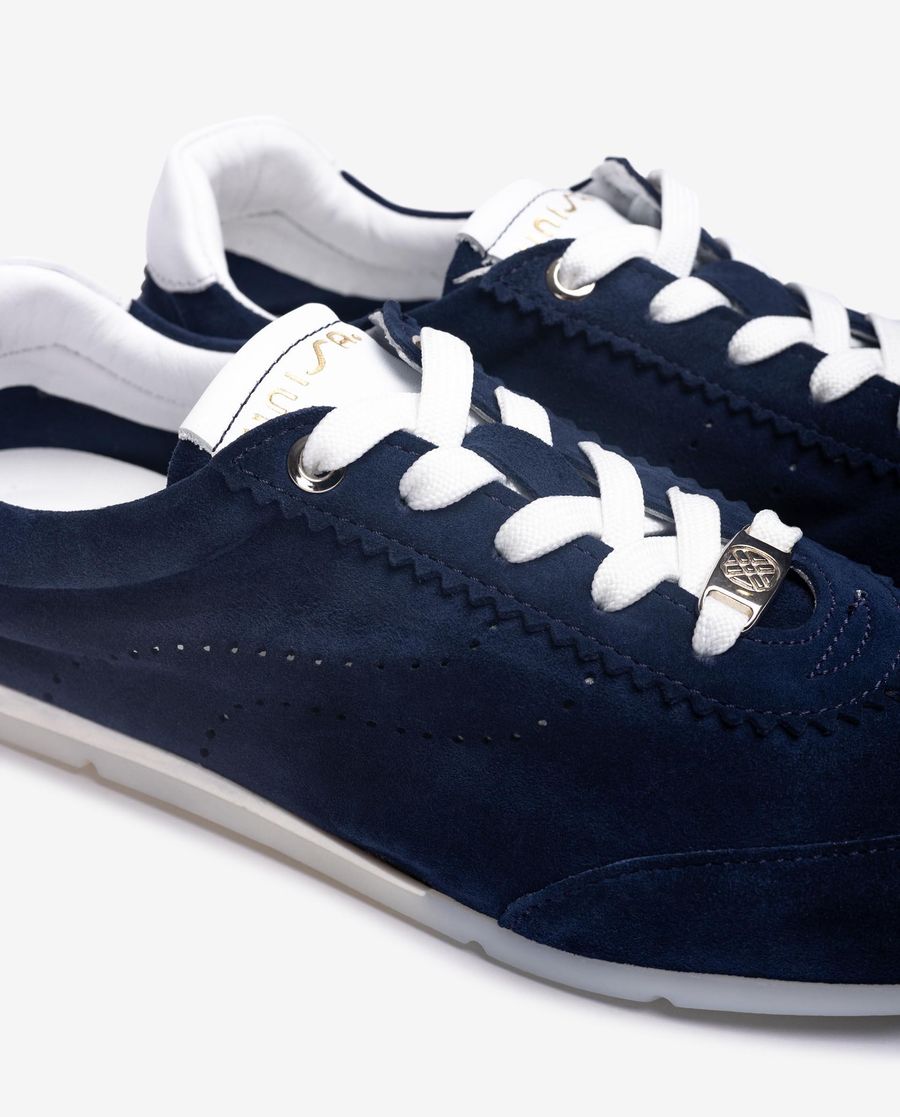 Unisa Mujer Deportivo con plantilla extraíble - Denim / Blanco