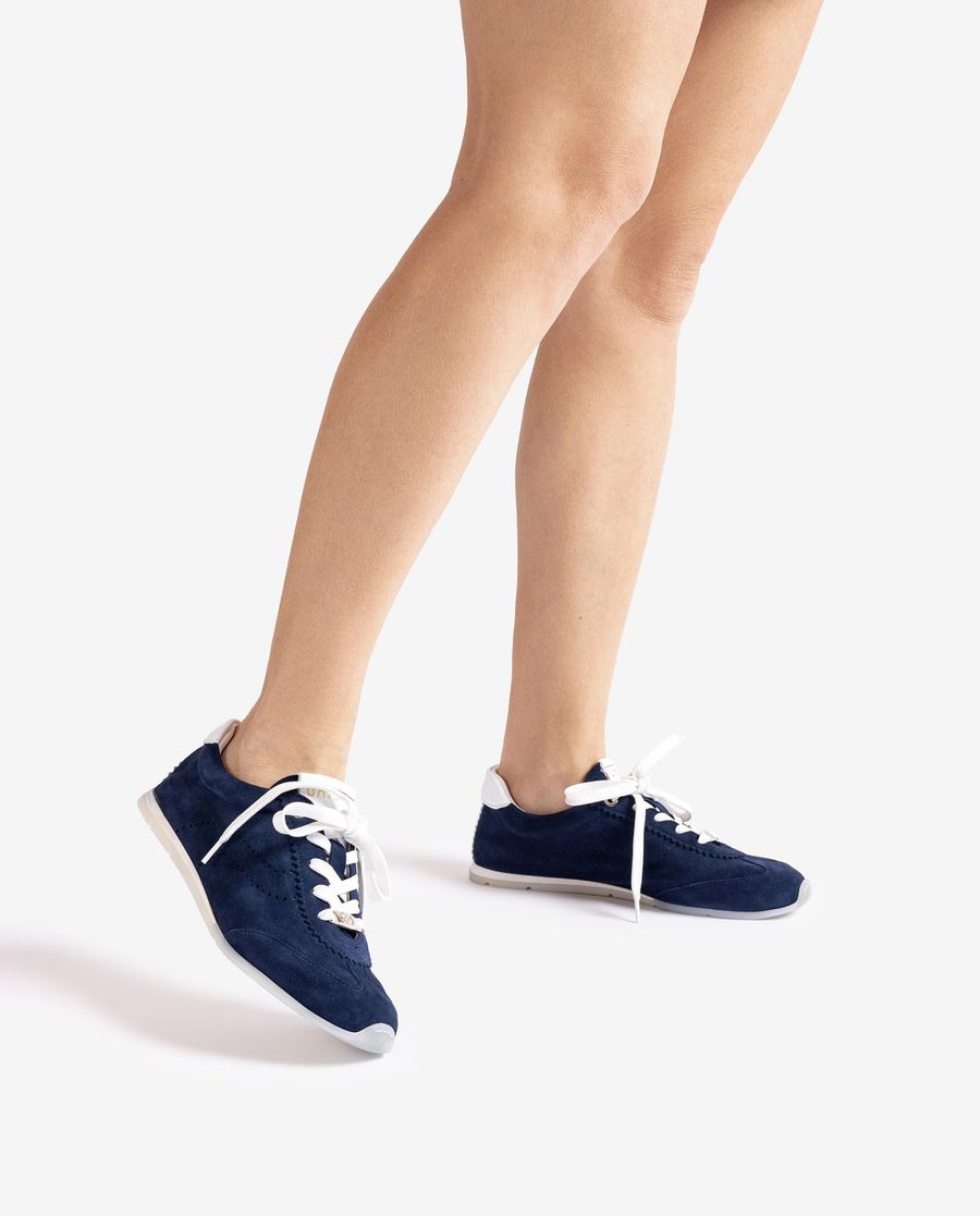 Unisa Mujer Deportivo con plantilla extraíble - Denim / Blanco