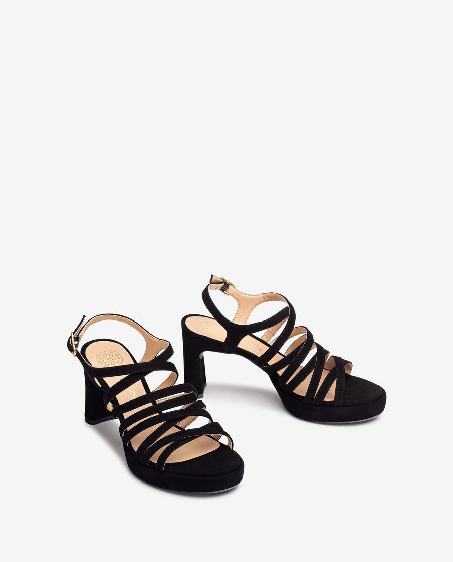 Unisa Mujer Sandalia multi-tiras - Negro