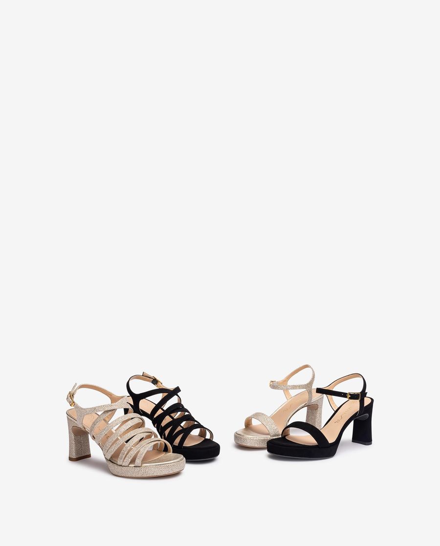 Unisa Mujer Sandalia multi-tiras - Negro