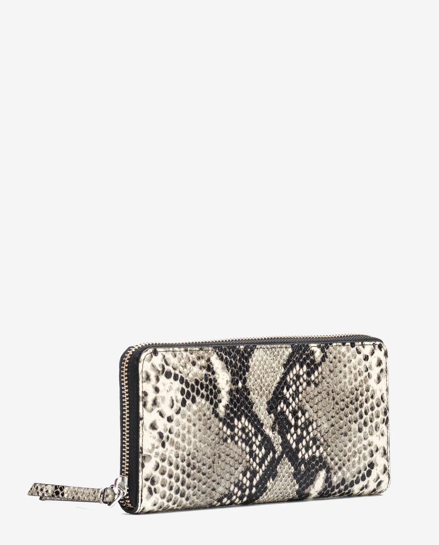 Unisa Mujer Cartera fina serpiente - Blanco