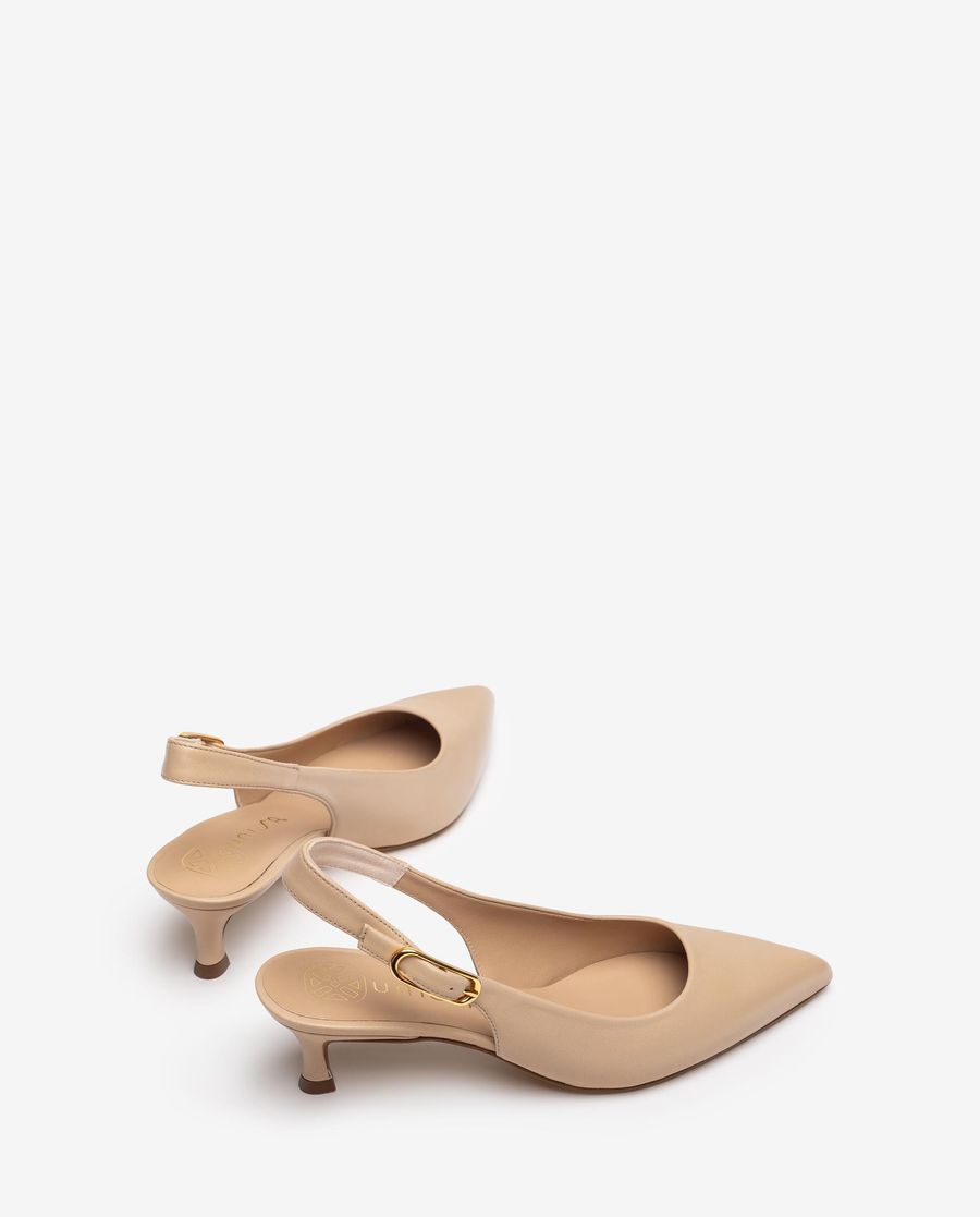 Unisa Mujer Destalonado fabricado en piel - Beige