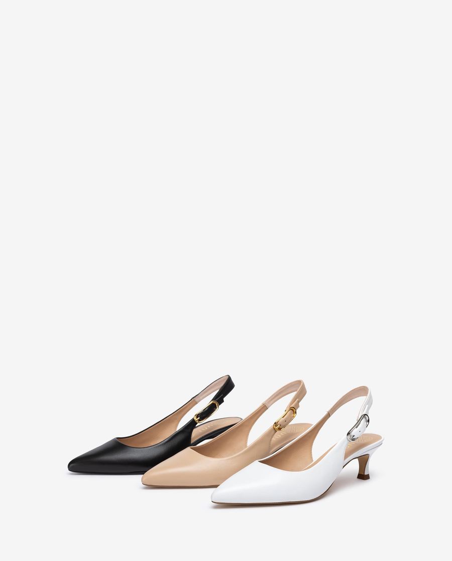 Unisa Mujer Destalonado fabricado en piel - Beige